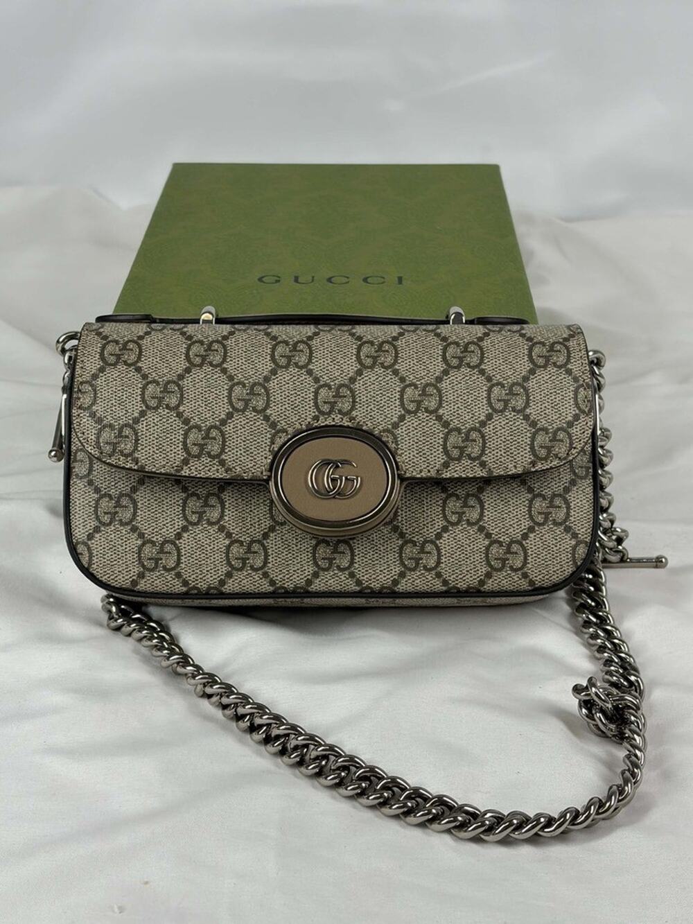 Gucci Petite GG Mini Shoulder Bag with box and dustbag SPB JA-368711
